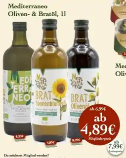 LPG Biomarkt Mediterraneo Oliven- & Bratöl Angebot