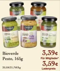 LPG Biomarkt Bioverde Pesto Angebot