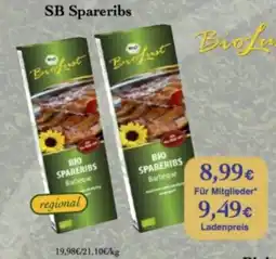 LPG Biomarkt SB Spareribs Angebot