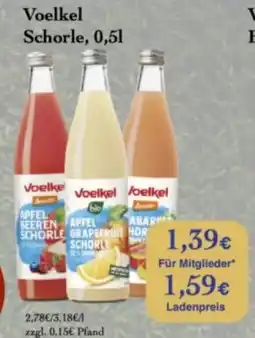 LPG Biomarkt Voelkel Schorle Angebot