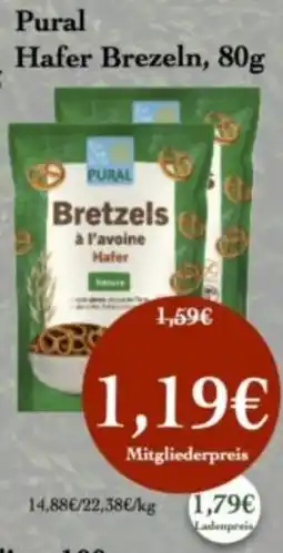 LPG Biomarkt Pural Hafer Brezeln Angebot