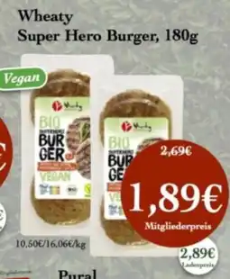 LPG Biomarkt Wheaty Super Hero Burger Angebot