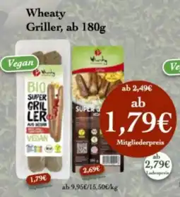 LPG Biomarkt Wheaty Griller Angebot