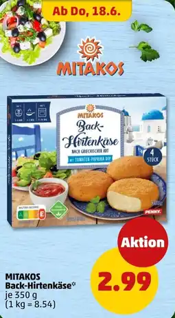 PENNY MITAKOS Back-Hirtenkäse Angebot