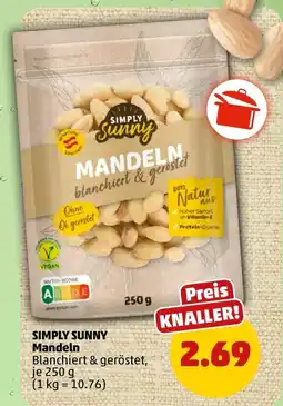 PENNY Simply sunny mandeln Angebot