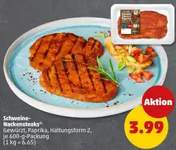 PENNY Schweine Nackensteaks Angebot