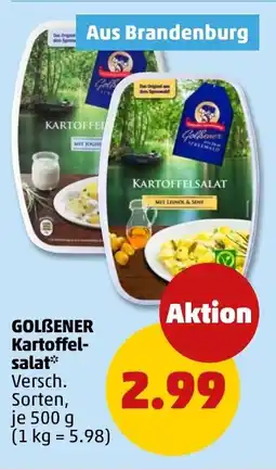 PENNY GOLẞENER Kartoffelsalat Angebot