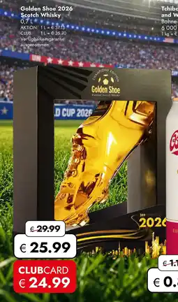 Travel Free Golden Shoe 2026 Scotch Whisky Angebot