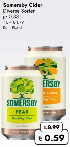 Travel Free Somersby Cider Angebot