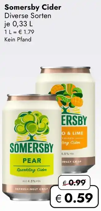 Travel Free Somersby Cider Angebot
