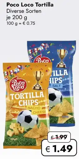 Travel Free Poco Loco Tortilla Angebot