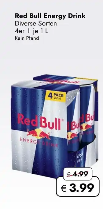 Red bull energy drink