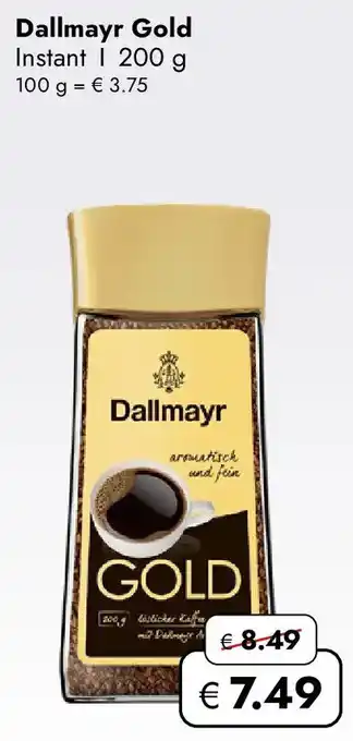 Travel Free Dallmayr Gold Instant Angebot