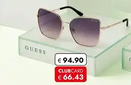 Travel Free Guess sunglasses Angebot