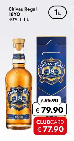 Travel Free Chivas regal 18yo Angebot