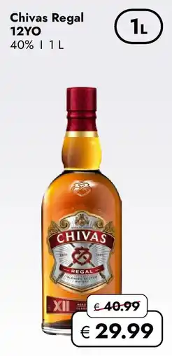 Travel Free Chivas Regal 12YO Angebot