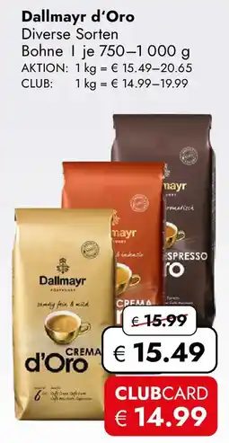 Travel Free Dallmayr d'Oro Angebot