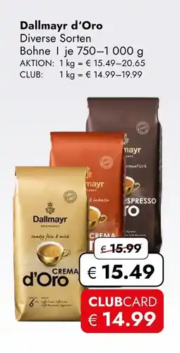 Travel Free Dallmayr d’oro Angebot
