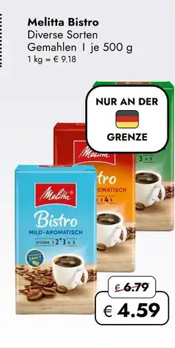 Travel Free Melitta bistro Angebot