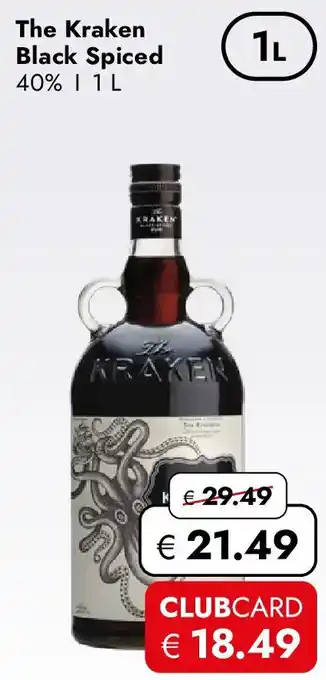 Travel Free The Kraken Black Spiced Angebot