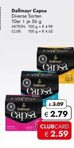 Travel Free Dallmayr capsa Angebot