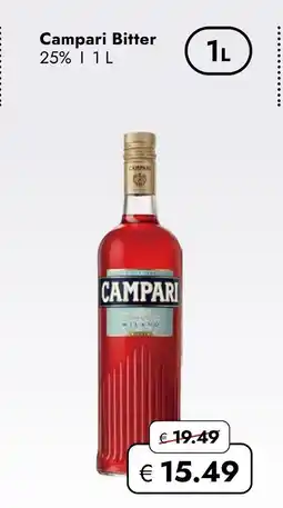 Travel Free Campari bitter aperitif Angebot