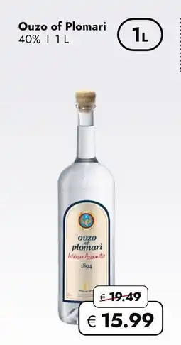 Travel Free Ouzo of plomari Angebot