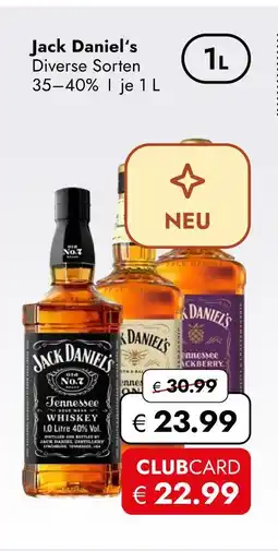 Travel Free Jack daniel's diverse sorten Angebot