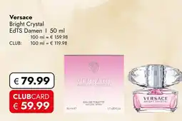Travel Free Versace bright crystal edts damen Angebot