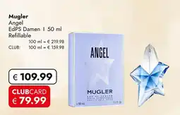 Travel Free Mugler angel edps damen Angebot