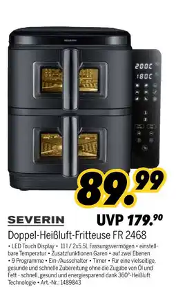 MEDIMAX Severin doppel-heißluft-fritteuse fr 2468 Angebot