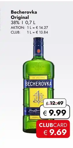 Travel Free Becherovka original Angebot