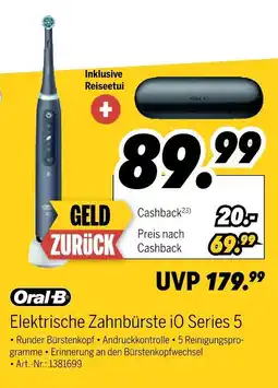 MEDIMAX Oral-b elektrische zahnbürste io series 5 Angebot