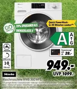 MEDIMAX Miele waschmaschine wwb 360 wps Angebot