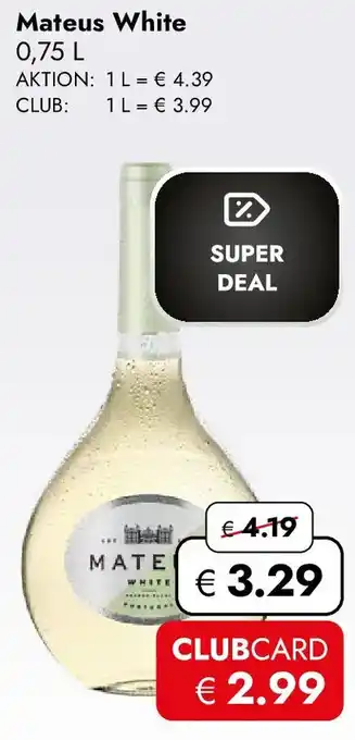 Travel Free Mateus White Angebot