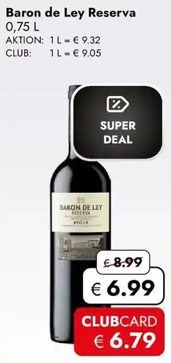 Travel Free Baron de Ley Reserva Angebot