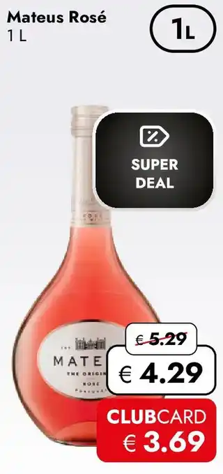 Travel Free Mateus Rosé Angebot