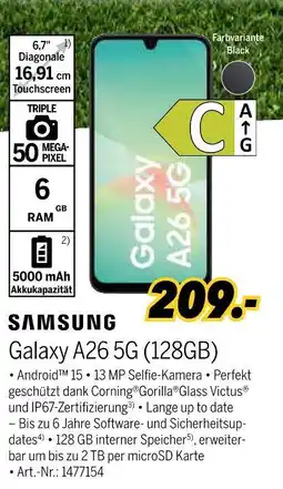 MEDIMAX Samsung galaxy a26 5g (128gb) Angebot