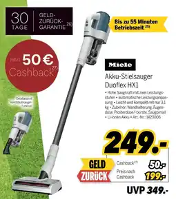 MEDIMAX Miele akku-stielsauger duoflex hx1 Angebot