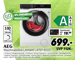 MEDIMAX Aeg waschmaschine lavamat lr7ep-eco3 Angebot