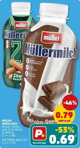 PENNY MÜLLER Müllermilch Angebot