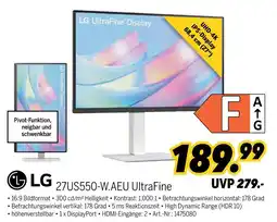 MEDIMAX Lg 27us550-w.aeu ultrafine Angebot