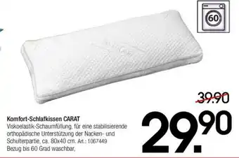 Zurbrüggen Komfort Schlafkissen Carat Angebot