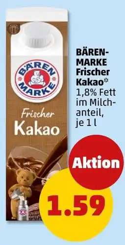 PENNY BÄREN MARKE Frischer Kakao Angebot