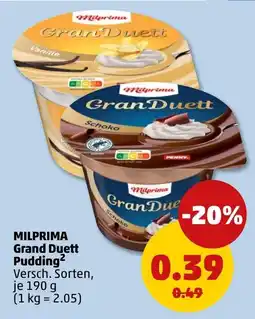 PENNY MILPRIMA Grand Duett Pudding Angebot
