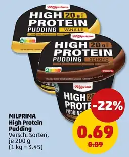 PENNY MILPRIMA High Protein Pudding Angebot