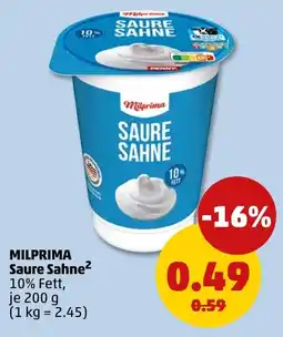 PENNY MILPRIMA Saure Sahne Angebot
