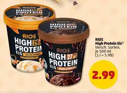 PENNY RIOS High Protein Eis Angebot