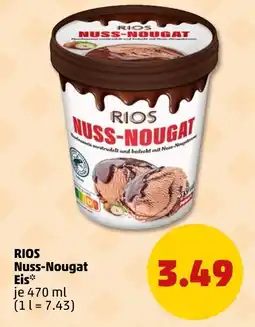 PENNY Rios nuss-nougat eis Angebot