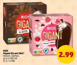PENNY RIOS Gigant Eis am Stiel Angebot